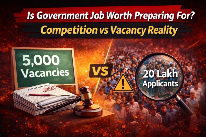 Is Government Job Worth Preparing For? Competition vs Vacancy Reality